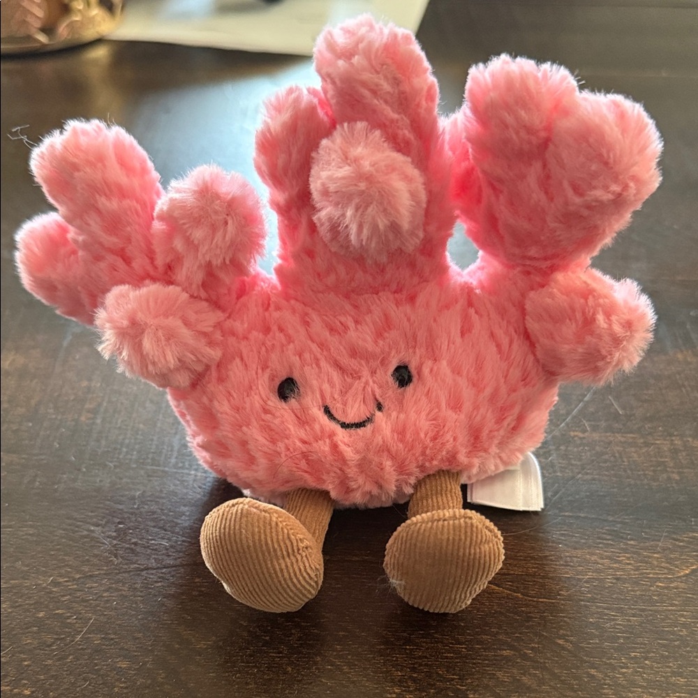 Jellycat Pink Coral Plush Toy